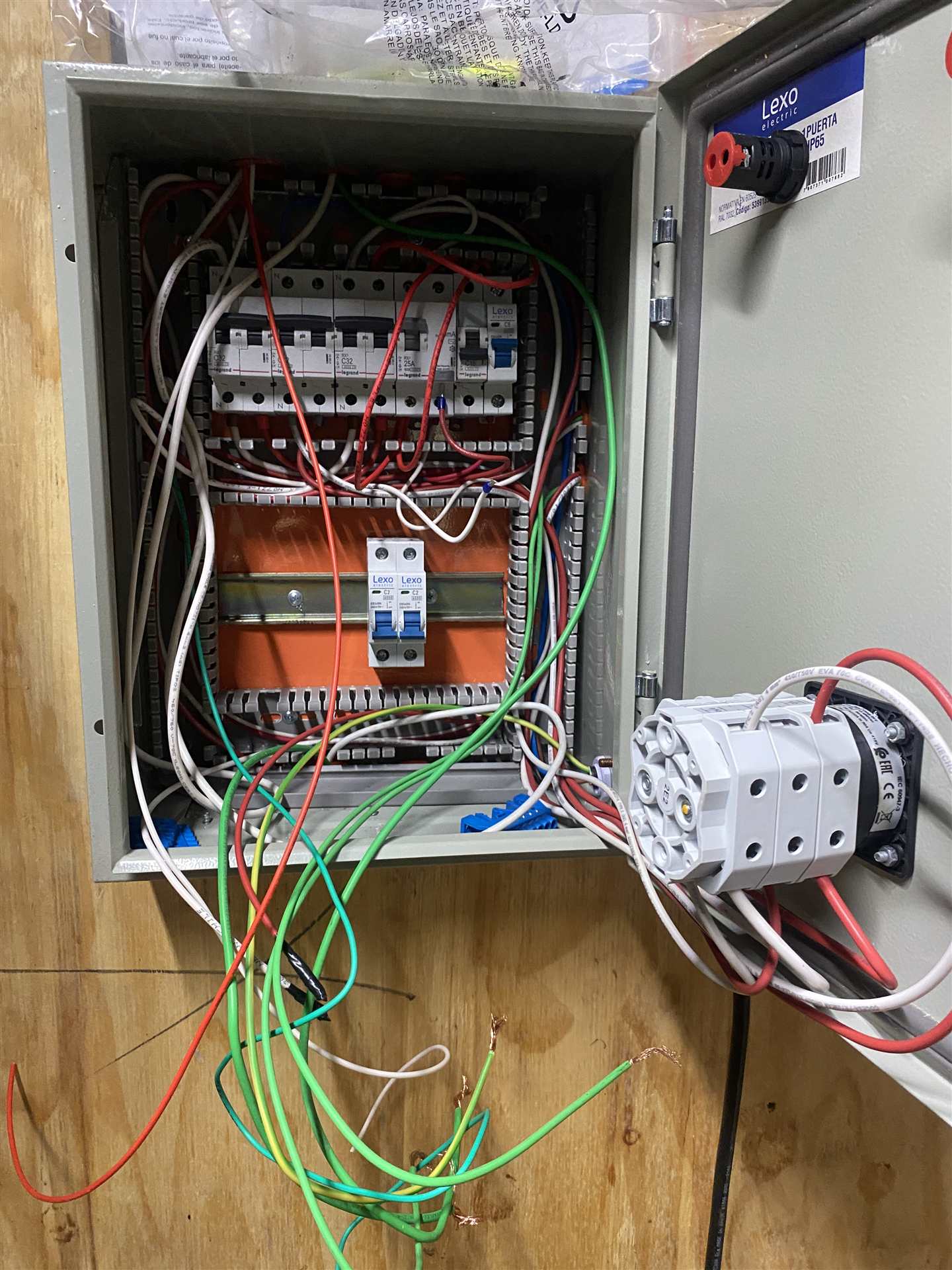 Armado de tablero eléctrico